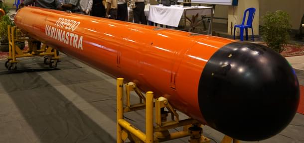 DRDO’s Varunastra torpedo (wikipedia)