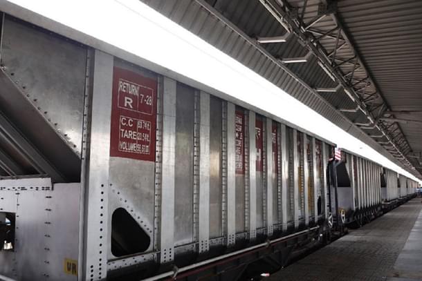 India's first indigenously developed aluminium freight rakes (Hindalco)