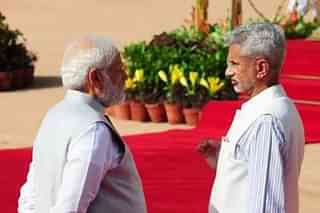 Prime Minister Narendra Modi and the External Affairs Minister S Jaishankar.