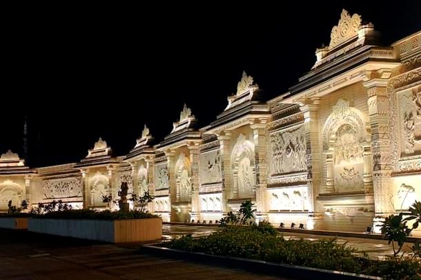 the glowing corridor