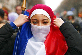 Representative image: A girl wearing the Islamic headscarf.