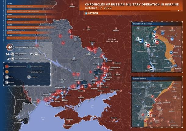 Situation map as on 17 October 2022