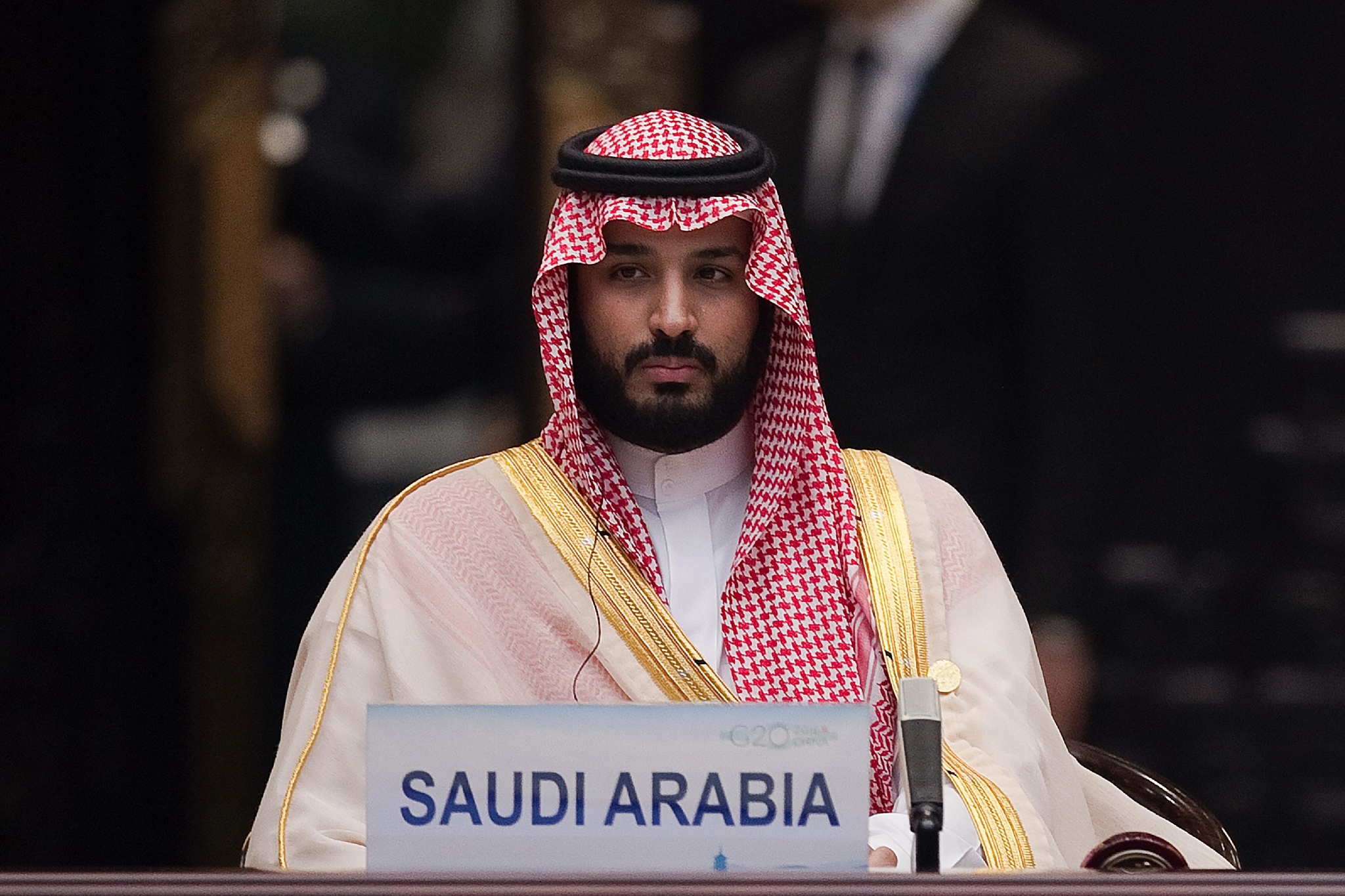 Saudi Arabia's Crown Prince Mohammed bin Salman. (Nicolas Asfouri - Pool/GettyImages)