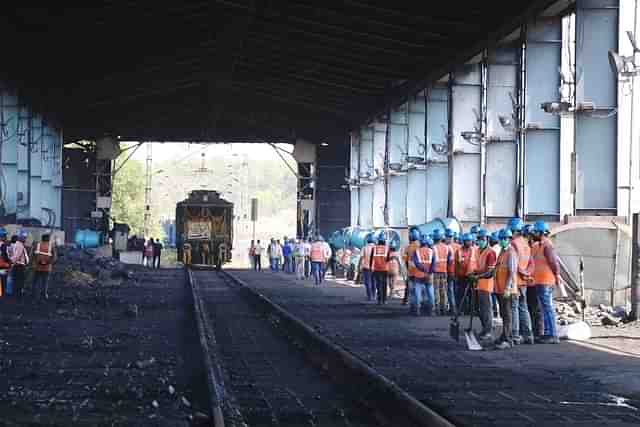 Gati Shakti multi-modal cargo terminal in Asansol Divison. (Indian Railways)