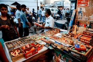 Blanket Ban On Firecrackers (Money Sharma/AFP/Getty Images)