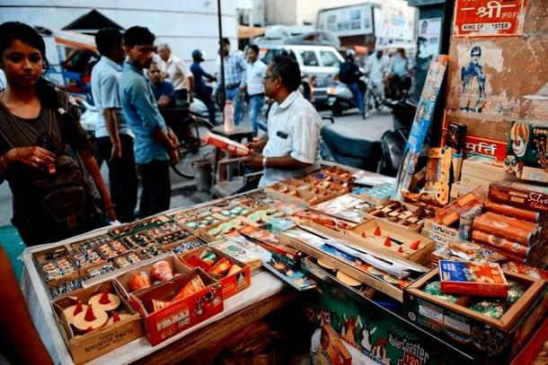 Blanket Ban On Firecrackers (Money Sharma/AFP/Getty Images)