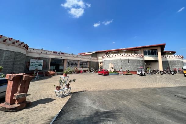 The Triveni Museum has been designed to look like a fort