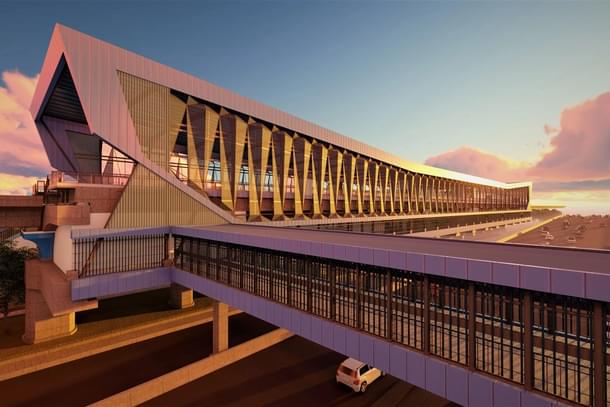An artist's impression of the project.