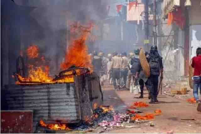 Violence in Ekbalpore.