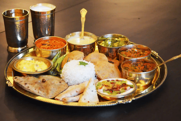 Gujarati thali