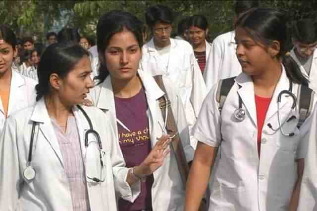 Representative image of medical students. (Vipin Kumar/Mint via Getty Images)