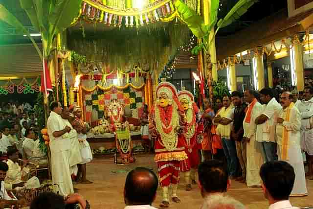 Daivaradhane or Bhoota Kola worship