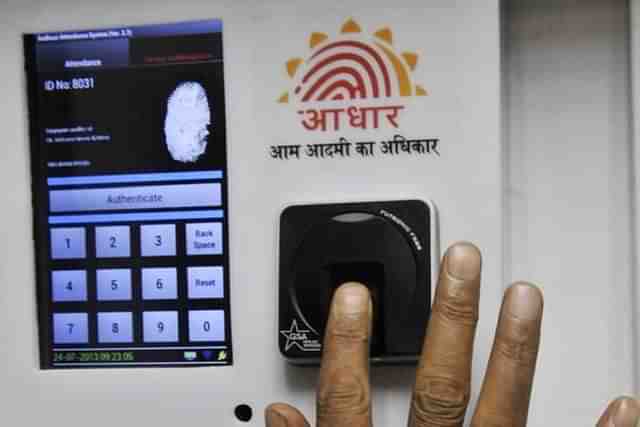 Aadhaar (Vipin Kumar/Hindustan Times via Getty Images)