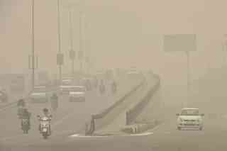 Smog in Delhi. (Representative Image) (Raj K Raj/Hindustan Times via GettyImages)