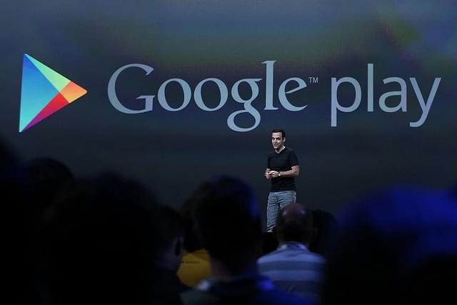 Google Play Store. (Justin Sullivan/Getty Images)
