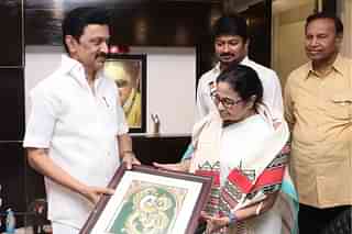 Bengal CM Mamata Banerjee meets TN CM MK Stalin In Chennai