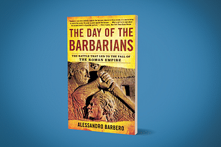 The cover of the book, The Day of the Barbarians.