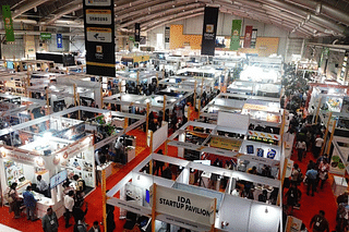 General view of DIDAC India EDTech expo in Bengaluru.