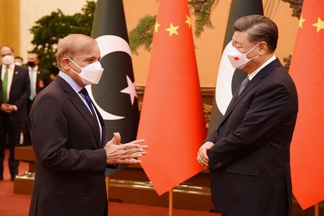 Pakistan Prime Minister Shehbaz Sharif meets Chinese President Xi Jinping. 