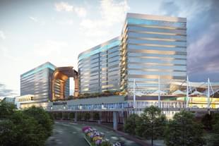 An artist's impression of the Ahmedabad Station.