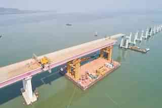 Mumbai Trans Harbour Link Project (MMRDA/Twitter)