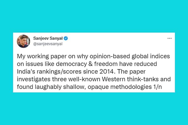 Sanjeev Sanyal shared his paper