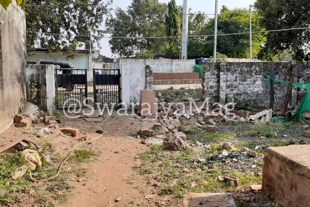 Entrance to Rekha's house