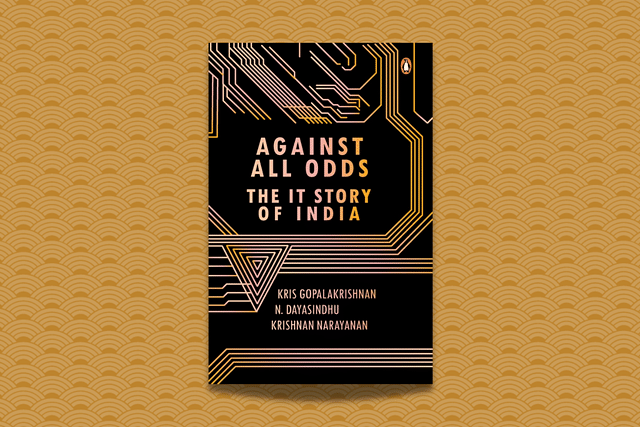 Book cover of 'Against All Odds: The IT Story of India'