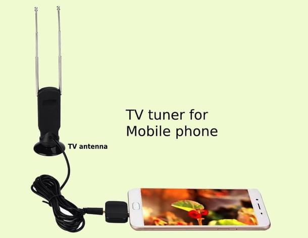 Today's option: Plug-in TV tuner for an Android phone is available today.
