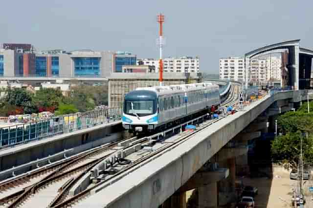 Gurugram Metro (Manoj Kumar/Hindustan Times via Getty Images)