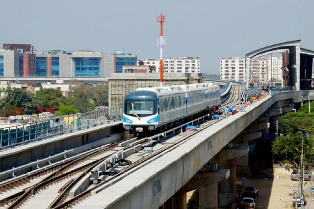 Gurugram Metro. (via Getty Images)