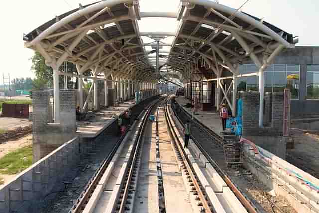 Duhai Depot RRTS Station Progress.