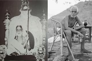 Kanchi Sri Chandrasekarendra Saraswati and Bhagwan Sri Ramana Maharishi