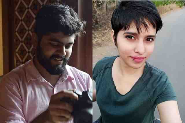 Aaftab and Shraddha (right). 