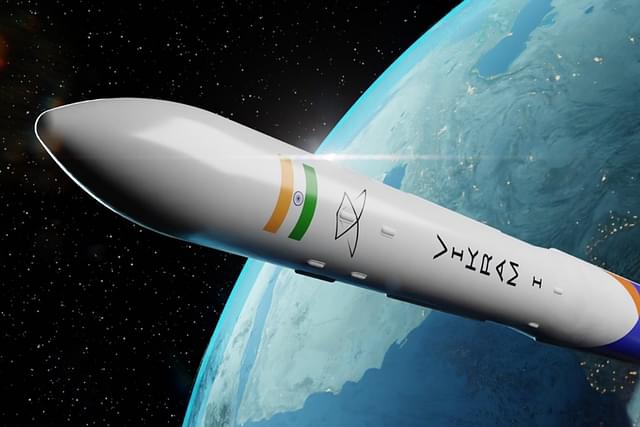 Skyroot's Vikram rocket (graphical representation) (Pic Via Skyroot Aerospace)