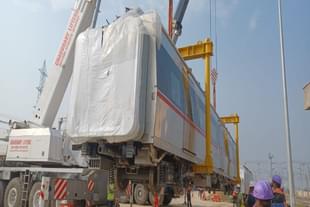 Third trainset of RRTS reached Duhai depot