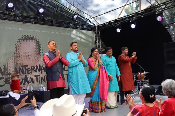 At the Cervantino Festival in Mexico (Manasi Prasad)
