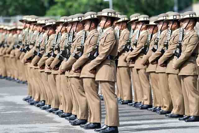 The British Gurkhas.