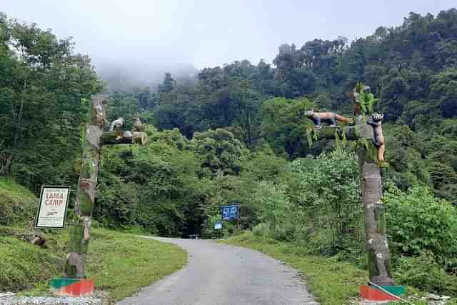 Sinchung Village Community Reserve that acts as a buffer to the core area of the Eagle’s Nest Wildlife Reserve.