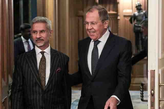 S Jaishankar with Lavrov