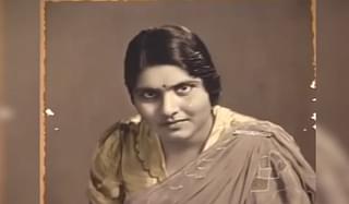 A picture of Azghari Begum after she became Shanti Devi