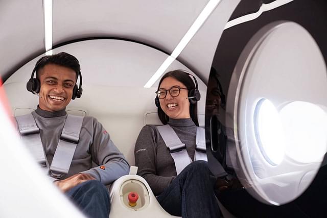 Tanay Manjrekar, power electronics engineer at Virgin Hyperloop and a colleague were among first humans to test-ride a Hyperloop pod.