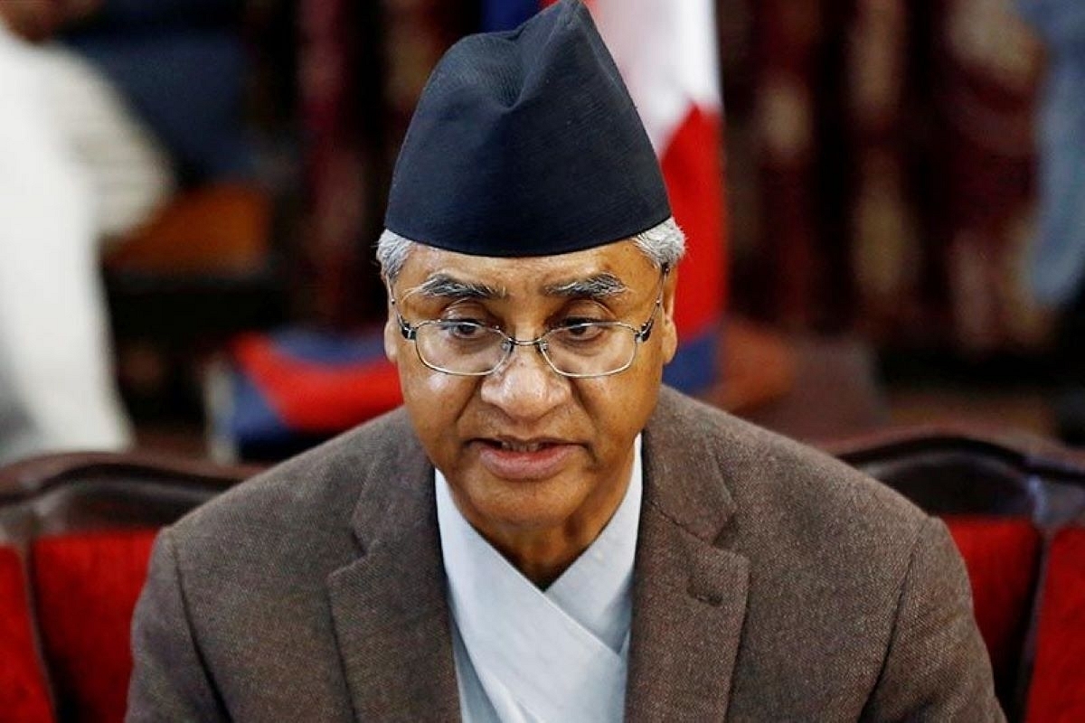 Nepal Prime Minister Sher Bahadur Deuba.
(Twitter)