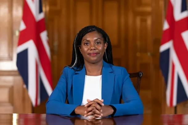 UK Trade Minister Kemi Badenoch (Pic Via Twitter)