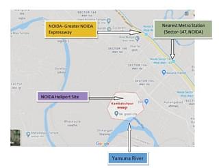 Noida Heliport Site Location