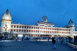 The Varanasi Railway Station.