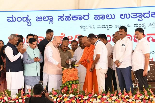 Union Home Minister Amit Shah in Mandya 