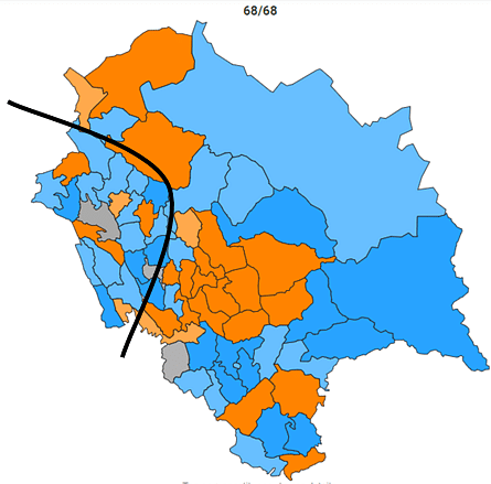 Image: Rajendra Rana has been able to deliver Kangra and Hamirpur for the BJP in a big way. (original image credit NDTV)