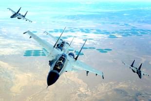 Su-30 MKIs of the IAF. (Indian Air Force/Twitter)