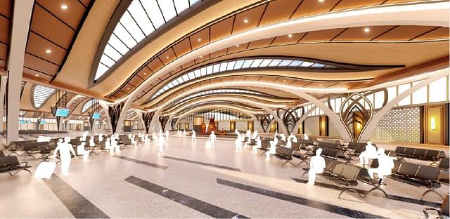 Graphic images of the proposed concourse area of Chennai Egmore (Via Twitter)